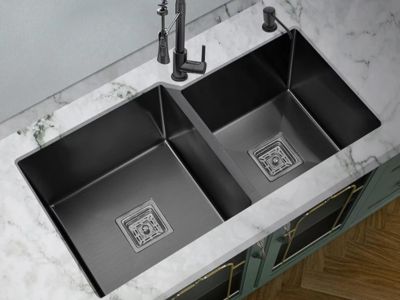 Double-Bowl Sink
